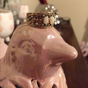 Gorgeous Vintage Opal Gold Ring-
